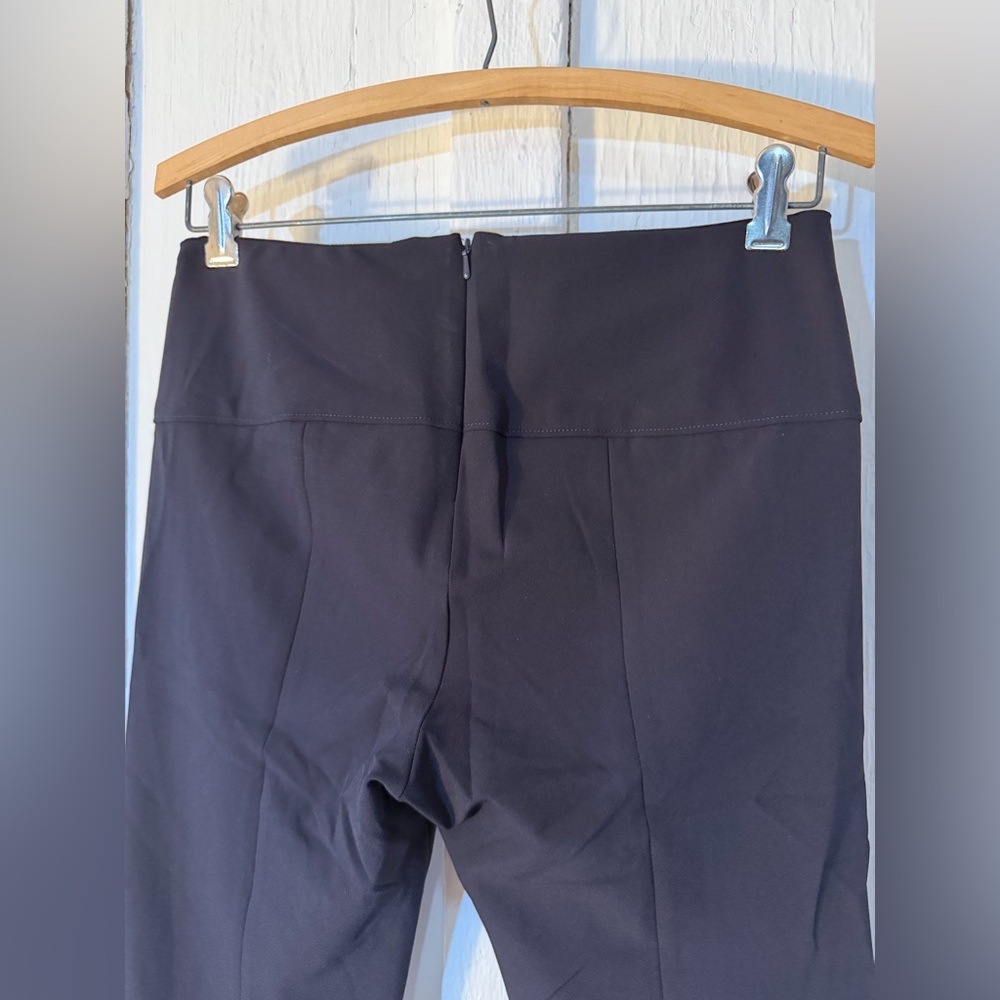 Veronica Beard Scuba Knit Pants Navy Blue Made in USA: Size 6 - Picture 5 of 10
